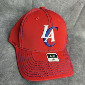 Los Angeles Clippers‎ Adidas Hat S/M Red Basketball NBA NEW